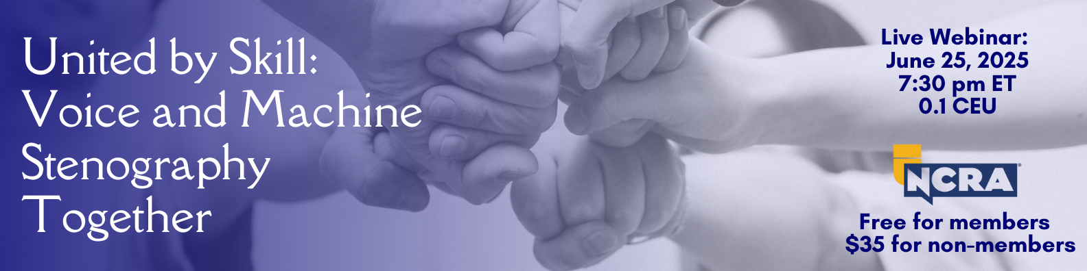 United by Skill: Voice and Machine Stenography Together